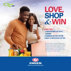 Love, Shop & Win Poster